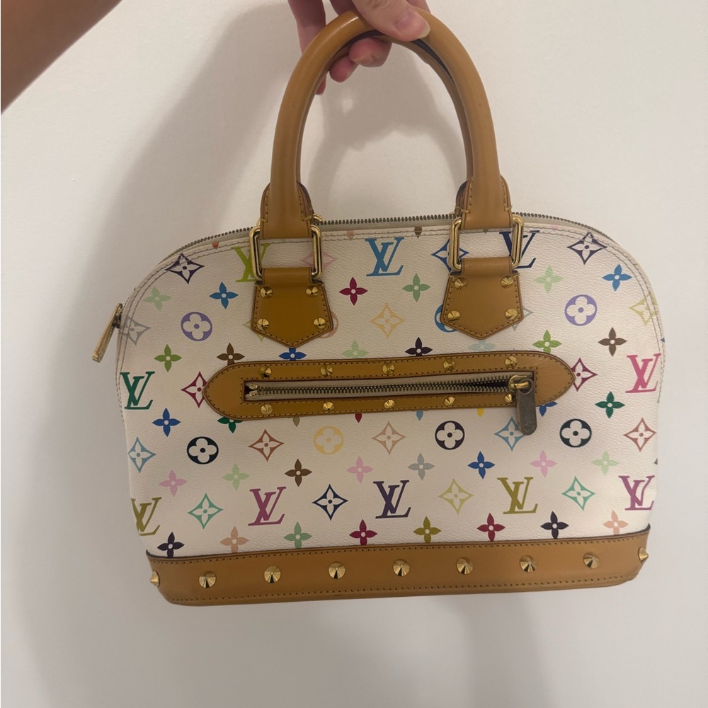 Louis Vuitton Authentic multicolor Monogram Alma in White - Picture 4 of 8